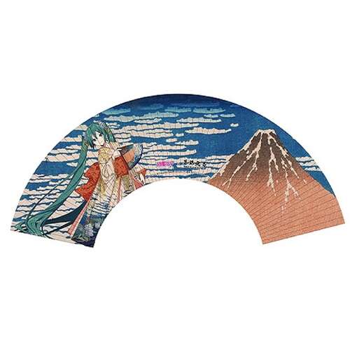 -PRE ORDER- Hatsune Miku Katsushika Hokusai iXima Hand Fan Fine Wind, Clear Morning