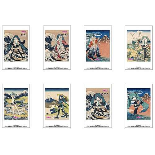 -PRE ORDER- Hatsune Miku Katsushika Hokusai iXima Instant Photo Card [BLIND BOX]