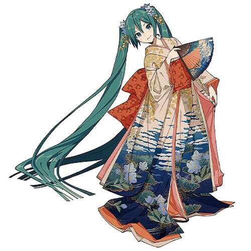 -PRE ORDER- Hatsune Miku Katsushika Hokusai Plushie Mountain