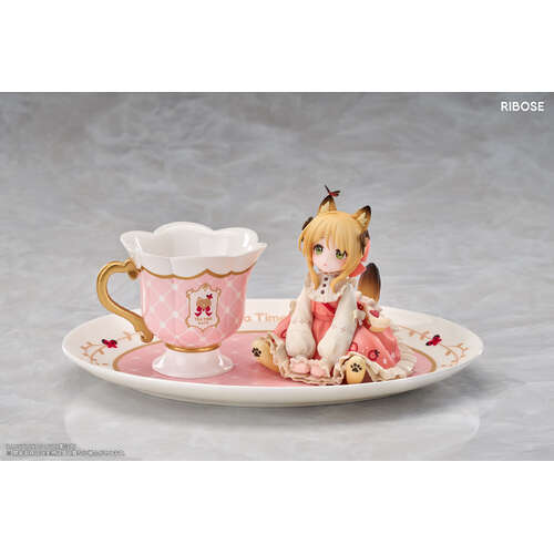 -PRE ORDER- DLC Series Tea Time Cats Ginger Cat Non-Scale Figurine