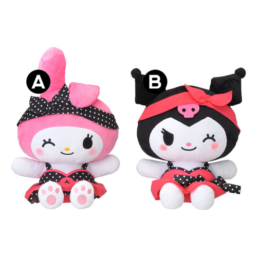 My Melody & Kuromi 50's Fashion Plush