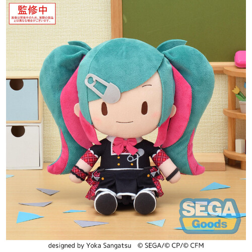 Fuwa Petit L Plush Classroom SEKAI Miku