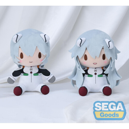 -PRE ORDER- Fuwa Petit Evangelion Series M Plush Rei