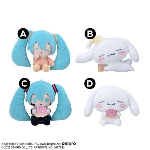 -PRE ORDER- Hatsune Miku × Cinnamoroll Mini Plush Vol.7