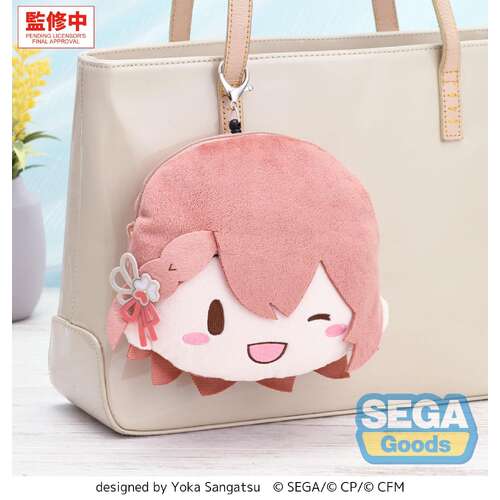 -PRE ORDER- Fuwa Petit Face Pouch with Reel Minori Hanasato