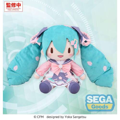 -PRE ORDER- Fuwa Petit Hatsune Miku New Semester Plush (LL)