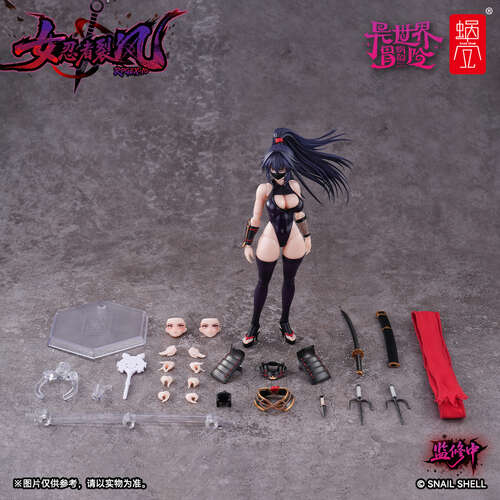 -PRE ORDER- RPGEX-10 Female Ninja Reppu 1/12 Scale Action Figure