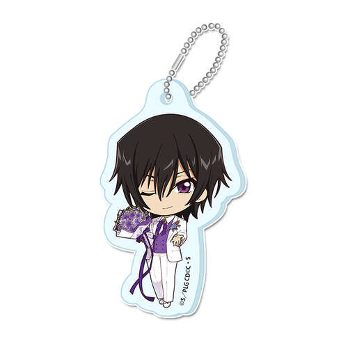 Puchichoko Mini Acrylic Key Chain Lelouch (A) Flower Collection