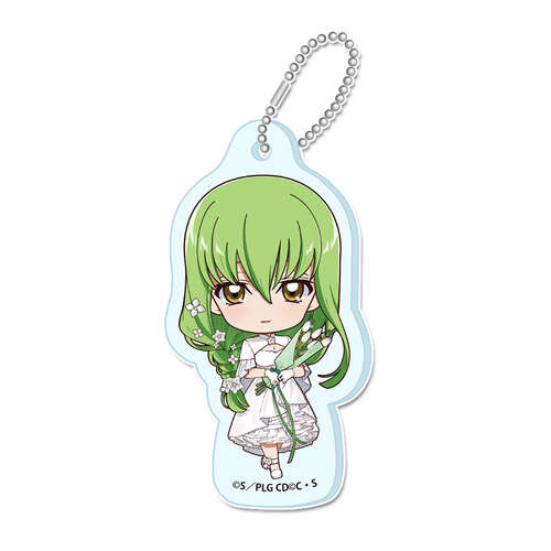 Puchichoko Mini Acrylic Key Chain C.C. (A) Flower Collection