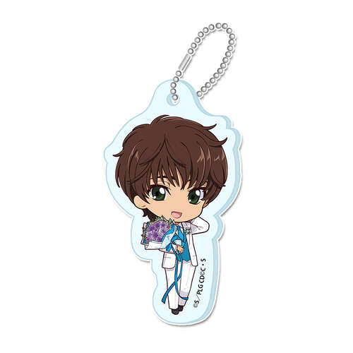Puchichoko Mini Acrylic Key Chain Suzaku (A) Flower Collection
