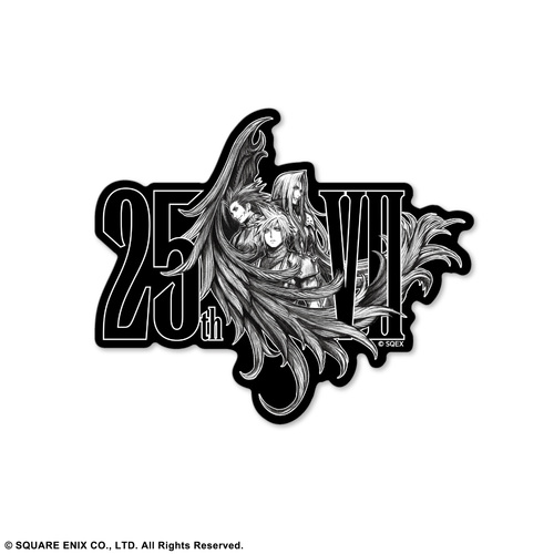 Final Fantasy VII 25th Anniversary Sticker B