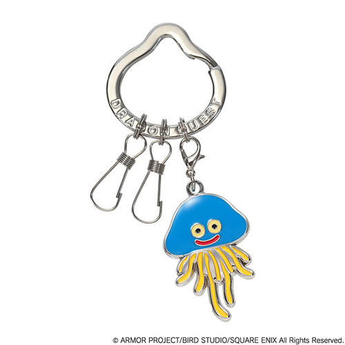 -PRE ORDER- Dragon Quest Smile Slime Metal Key Ring Healslime [Re-release]