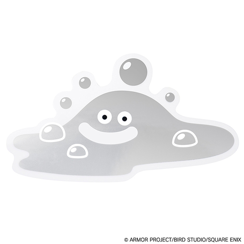 -PRE ORDER- Dragon Quest Metallic Die-cut Sticker Liquid Metal Slime [Re-release]