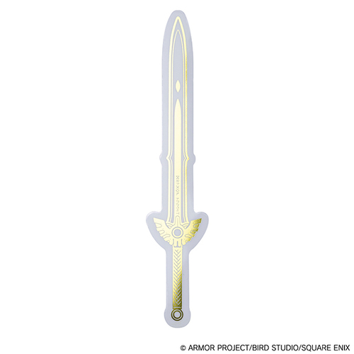 -PRE ORDER- Dragon Quest Metallic Die-cut Sticker Loto Sword [Re-release]
