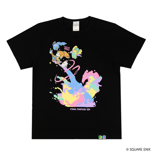 Final Fantasy XIV T-shirt Pictomancer Black (XL Size)