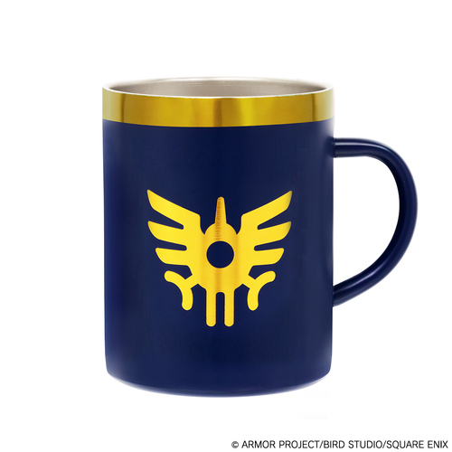 -PRE ORDER- Dragon Quest Stainless Steel Cup Emblem of Roto [Re-release]