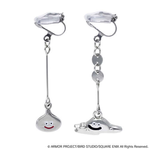 -PRE ORDER- Dragon Quest Smile Slime Cosmetics & Beauty Earring Metal Slime & Liquid Metal Slime [Re-release]