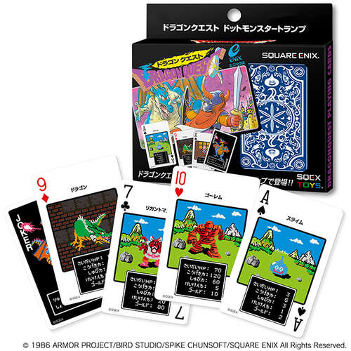 -PRE ORDER- Dragon Quest Dot Monster Playing Cards