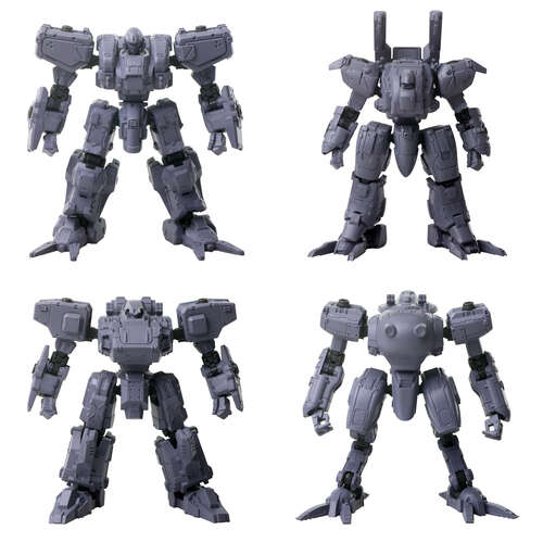 -PRE ORDER- Front Mission Structure Arts 1/72 Scale Plastic Model Kit Series Additional Selection Vol. 1 [MODEL KIT]