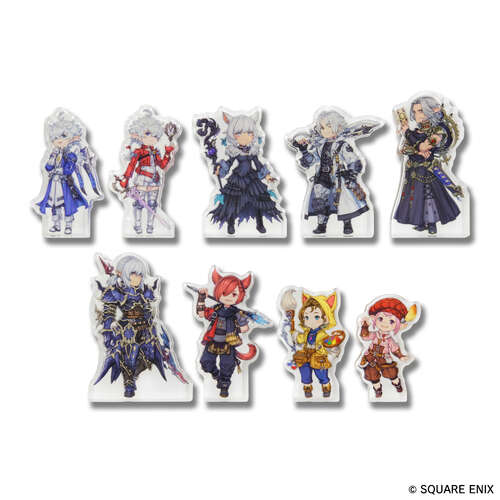 -PRE ORDER- Final Fantasy XIV Character Acrylic Block [BLIND BOX]