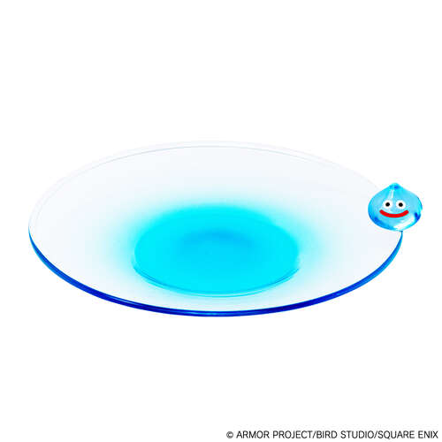 -PRE ORDER- Dragon Quest Smile Slime Glass Small Plate Slime