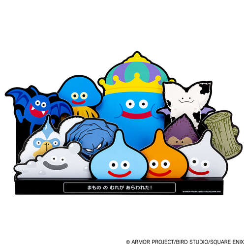 -PRE ORDER- Dragon Quest Bungu Calendar with Wooden Base 2026 A Swarm of Monsters Appeared!