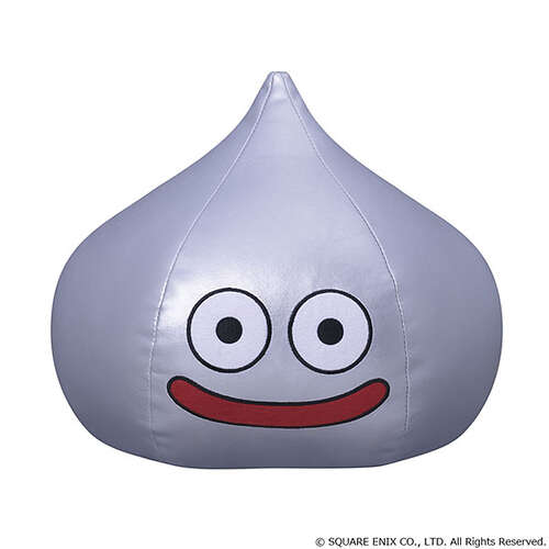 -PRE ORDER- Dragon Quest Smile Slime Plush L Metal Slime [Re-release]