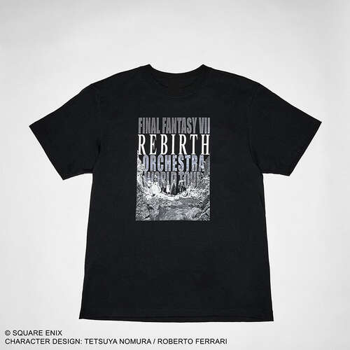 -PRE ORDER- Final Fantasy VII Rebirth Orchestra World Tour T-shirt