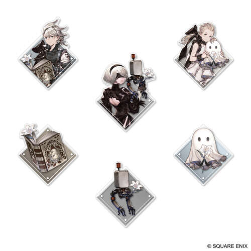 -PRE ORDER- NieR Series 15th Anniversary Acrylic Magnet Collection [BLIND BOX]
