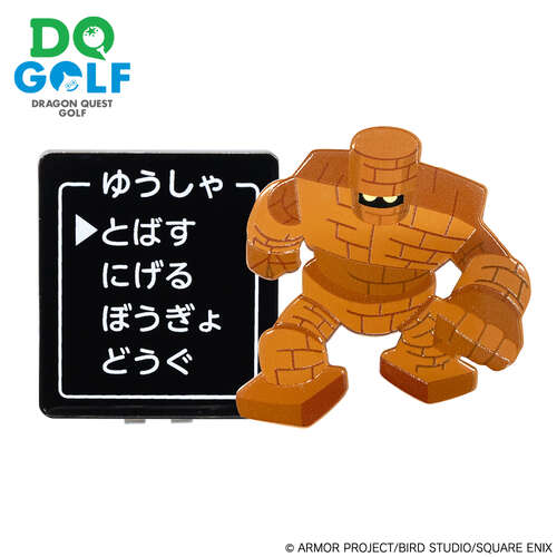 -PRE ORDER- Dragon Quest Golf Clip Marker Golem