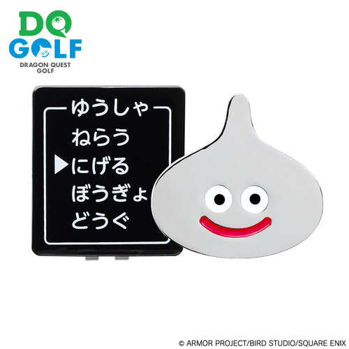 -PRE ORDER- Dragon Quest Golf Clip Marker Metal Slime