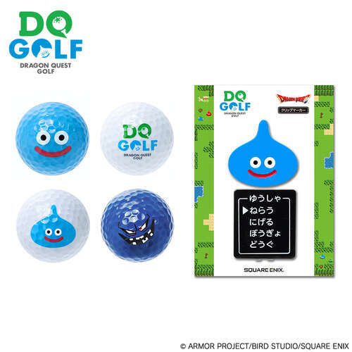 -PRE ORDER- Dragon Quest Golf Golf Ball & Clip Marker Set