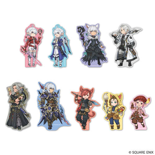-PRE ORDER- Final Fantasy XIV Character Sticker Set