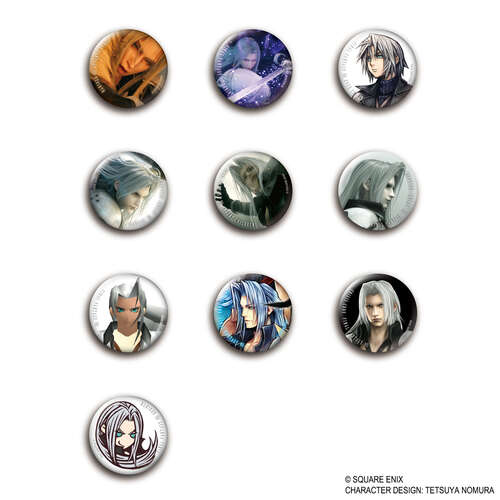 -PRE ORDER- Final Fantasy VII Can Badge Collection Sephiroth Vol. 2 [BLIND BOX]