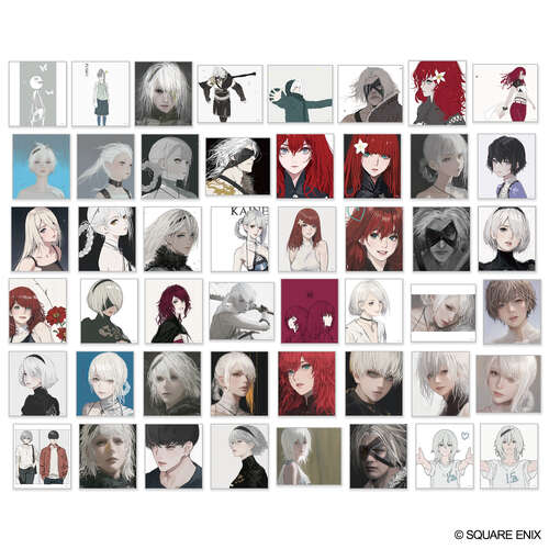 -PRE ORDER- NieR Series Mini Shikishi Collection Illustration by D.K Vol. 1 [BLIND BOX]