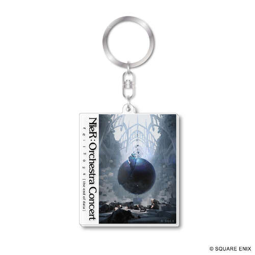 -PRE ORDER- NieR:Orchestra Concert re:12024 [ the end of data ] Acrylic Key Chain