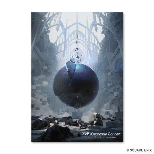 -PRE ORDER- NieR:Orchestra Concert re:12024 [ the end of data ] Clear Poster