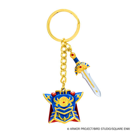 -PRE ORDER- Dragon Quest Key Chain Erdrick's Armor & Erdrick's Sword