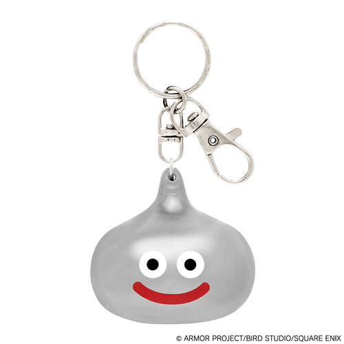 -PRE ORDER- Dragon Quest Smile Slime Balloon Mascot Key Chain Metal Slime