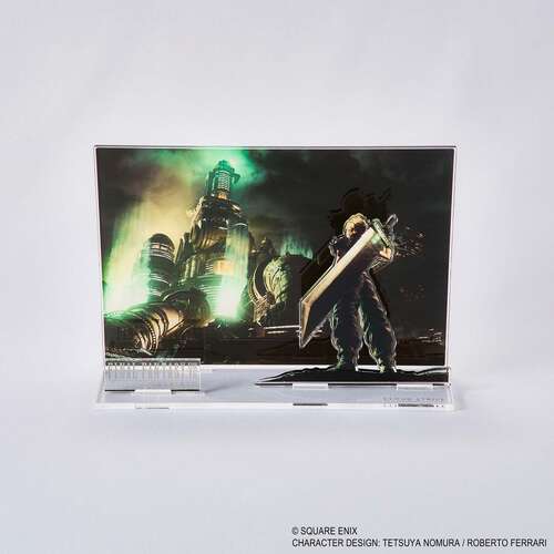 -PRE ORDER- Final Fantasy VII Rebirth Acrylic Diorama Key Art Cloud