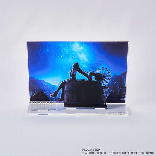 -PRE ORDER- Final Fantasy VII Rebirth Acrylic Diorama Key Art Tifa