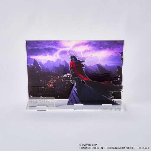 -PRE ORDER- Final Fantasy VII Rebirth Acrylic Diorama Key Art Vincent