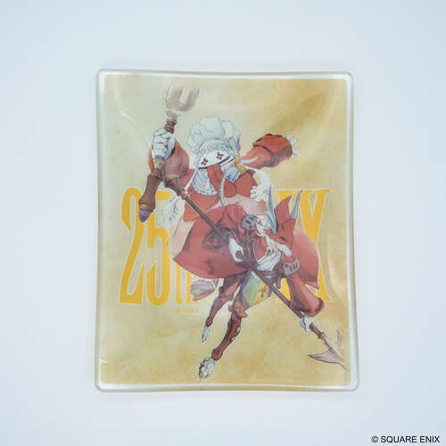 -PRE ORDER- Final Fantasy IX Glass Plate Quina & Freya