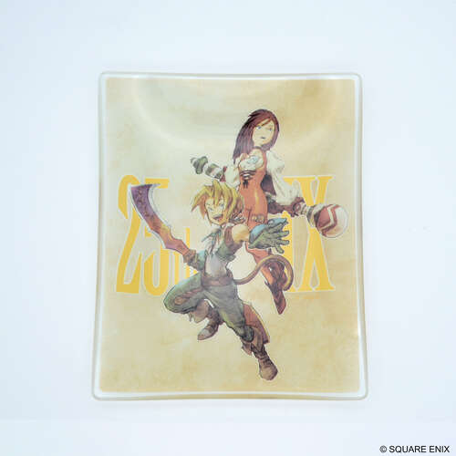 -PRE ORDER- Final Fantasy IX Glass Plate Zidane & Garnet