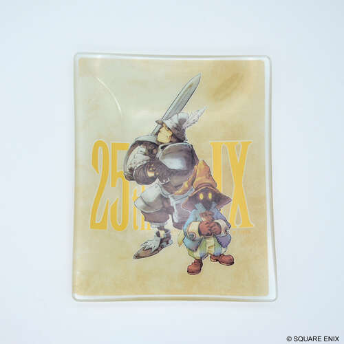 -PRE ORDER- Final Fantasy IX Glass Plate Vivi & Steiner