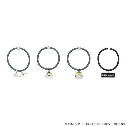 -PRE ORDER- Dragon Quest Smile Slime Cosmetics & Beauty Hair Accessory 4 Set Metal Slime and Friends