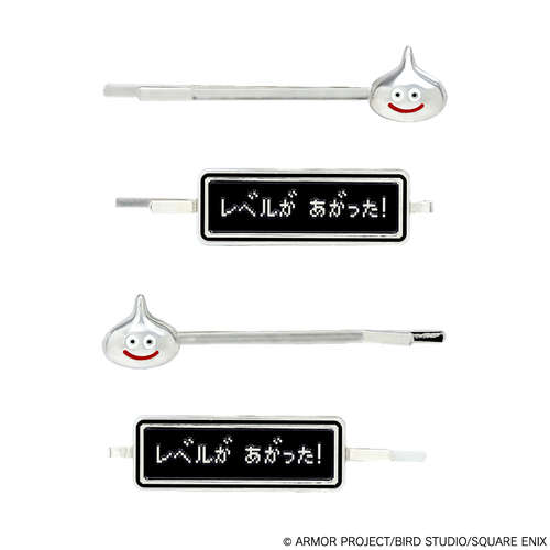 -PRE ORDER- Dragon Quest Smile Slime Cosmetics & Beauty Hairpin 4 Set Metal Slime & Window