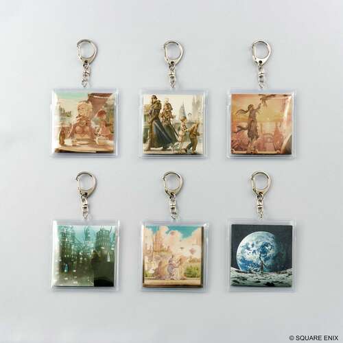 -PRE ORDER- Final Fantasy XIV Music Collection Key Chain Vinyl Series Vol. 1 [BLIND BOX]
