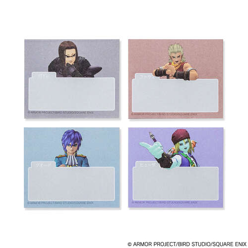 -PRE ORDER- Dragon Quest X Online Talking Sticky Note Set Vol. 2