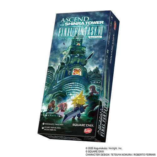 -PRE ORDER- Final Fantasy VII A Scend The Shinra Tower Board Game